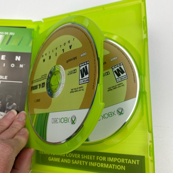 Alien Isolation Nostromo Edition XBOX 360 2 Disc Set Tested NO Manual - Picture 5 of 7